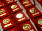 Награждение предприятий, компаний, институтов золотыми и серебрянными медалями "Металл-Экспо' 2014"