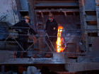 Мартеновский цех Выксунского металлургического завода перед закрытием